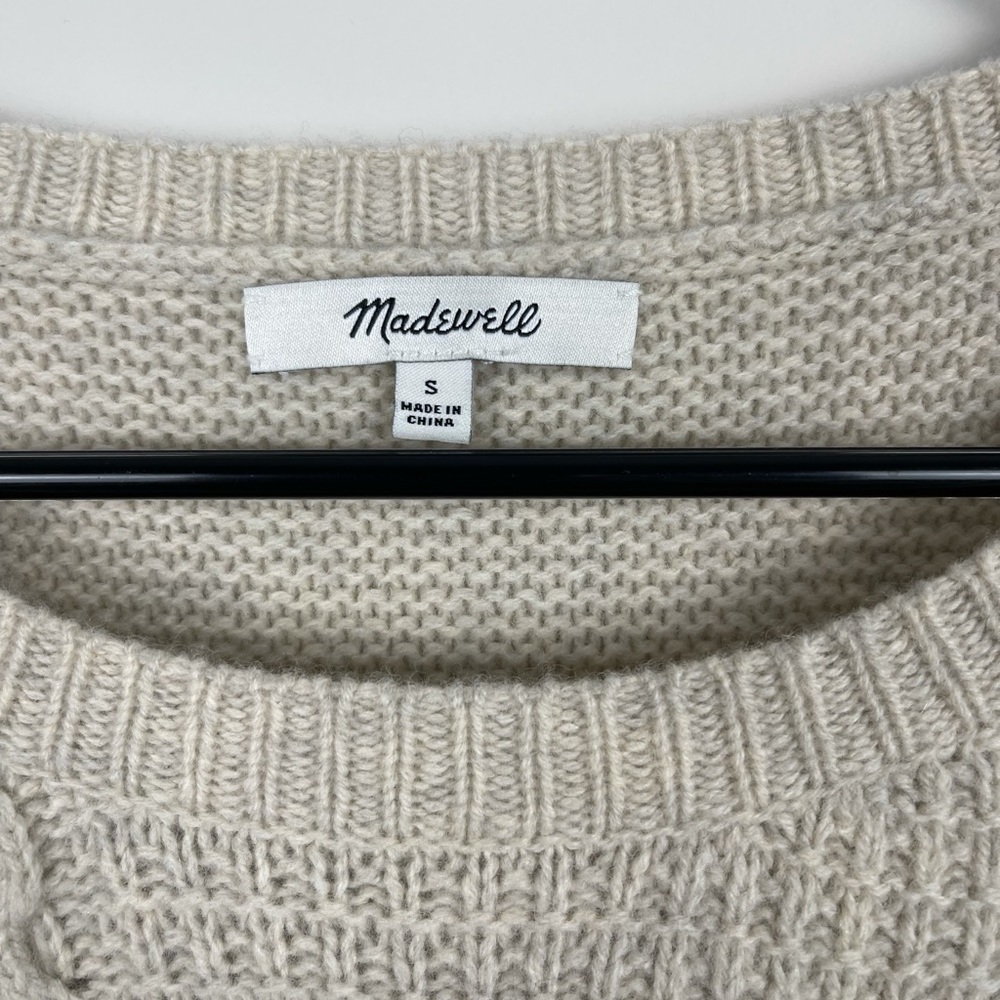 Madewell Open-Side Bobble Pullover Sweater - Picture 6 of 16